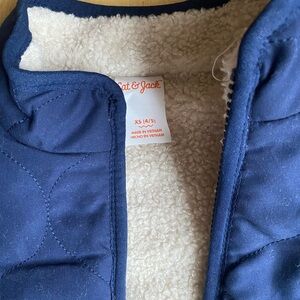 Cat & Jack Navy Quilted Jacket